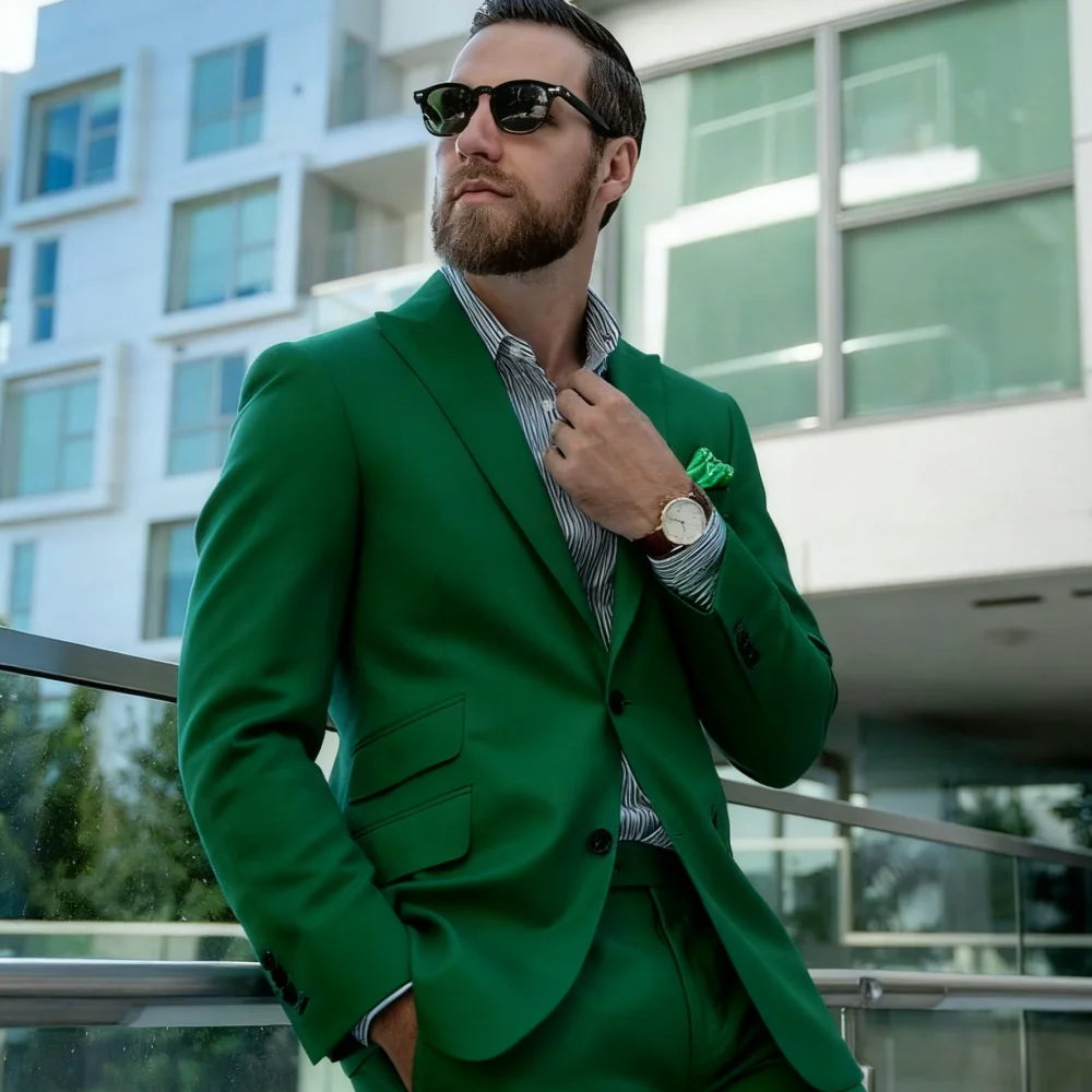Blue Suit Men's Custom-Fit Ter - Men Formal Wear Blue recension och pris
